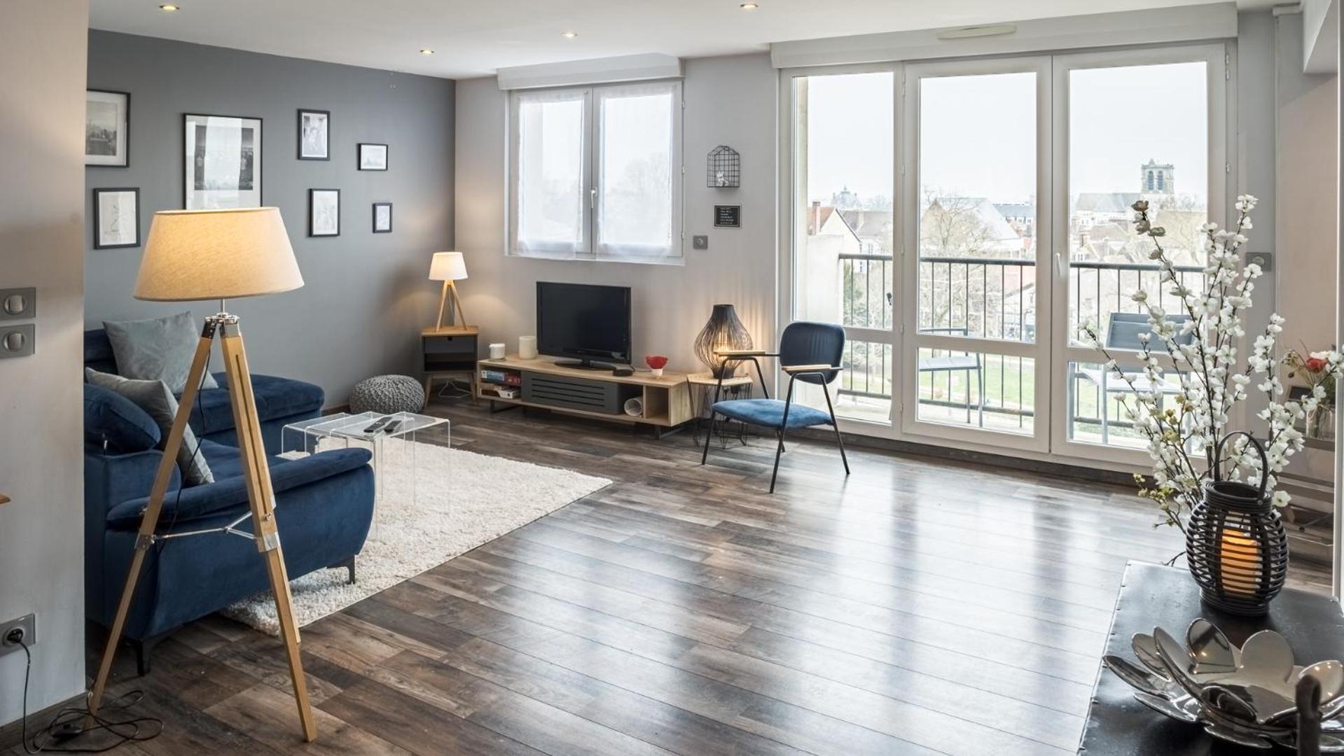 Apartament Le Balcon Troyen - Proche Hypercentre - 4 Pers. Troyes Zewnętrze zdjęcie