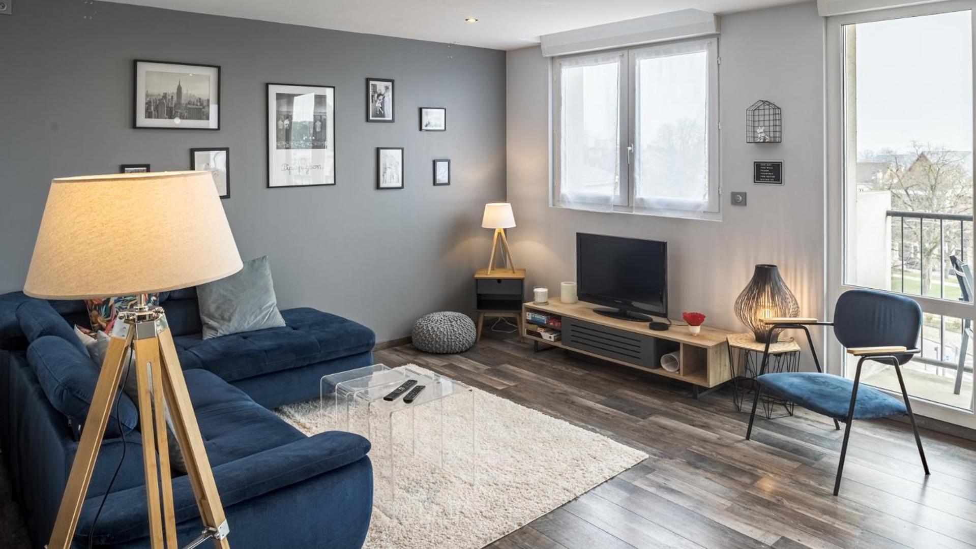 Apartament Le Balcon Troyen - Proche Hypercentre - 4 Pers. Troyes Zewnętrze zdjęcie